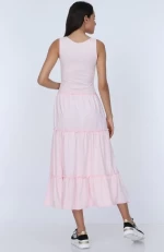 Frauenkleid 8319 Pink ADROM