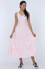 Frauenkleid 8319 Pink ADROM