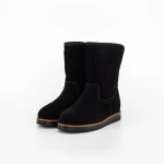 Frauen ug 2mx522 Lederstiefel schwarz | Mei