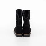 Frauen ug 2mx522 Lederstiefel schwarz | Mei
