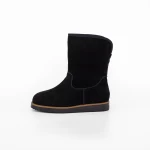 Frauen ug 2mx522 Lederstiefel schwarz | Mei