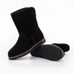 Frauen ug 2mx522 Lederstiefel schwarz | Mei