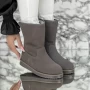 Frauen ug 2mx522 Lederstiefel grau Mei
