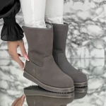 Frauen ug 2mx522 Lederstiefel grau Mei