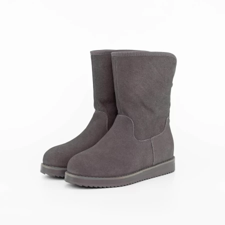 Frauen ug 2mx522 Lederstiefel grau Mei