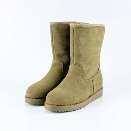 Frauen ug 2mx522 Lederstiefel grün Mei