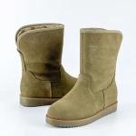 Frauen ug 2mx522 Lederstiefel grün Mei