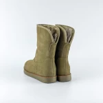 Frauen ug 2mx522 Lederstiefel grün Mei