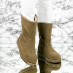 Frauen ug 2mx522 Lederstiefel grün Mei