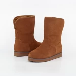 Frauen ug 2mx522 Lederstiefel hellbraun Mei