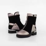 Stiefel 2mx538a Gunmetal-Czarny | Mei