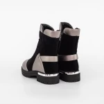 Stiefel 2mx538a Gunmetal-Czarny | Mei