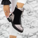Stiefel 2mx538a Gunmetal-Czarny | Mei