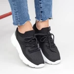 Frauen Sportschuhe YQ61 Black-Biała | Mei
