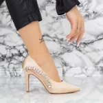 Szpilki 2xkk7 Beige Mei