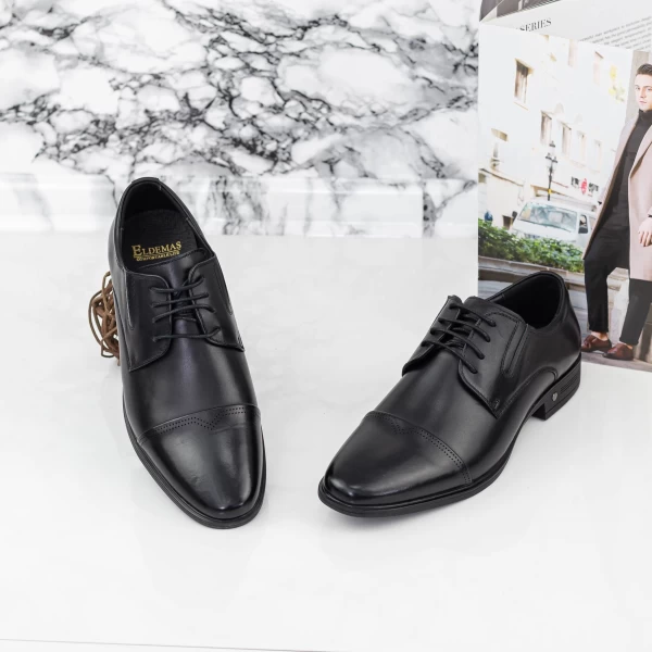Herrenschuhe 7065-843 Schwarz | Eldemas