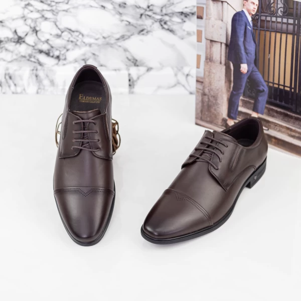 Herrenschuhe 7065-843 Bronze Eldemas