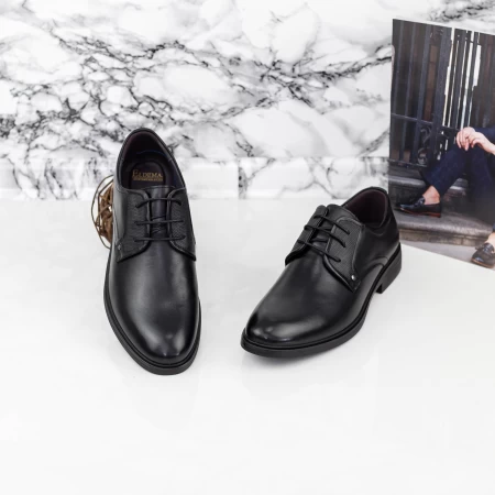 Herrenschuhe 1D8058 Schwarz | Eldemas