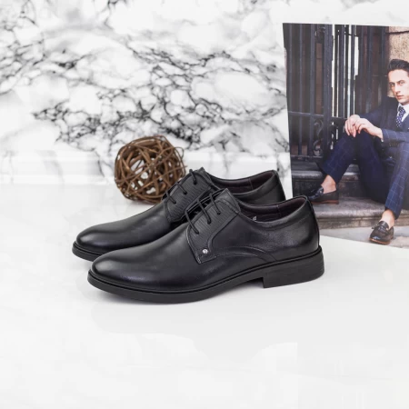 Herrenschuhe 1D8058 Schwarz | Eldemas