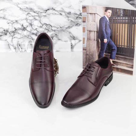 Herrenschuhe 7065-844 Kirsche Eldemas