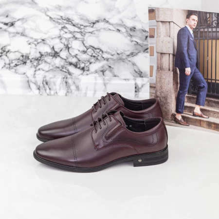 Herrenschuhe 7065-844 Kirsche Eldemas