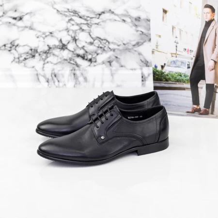Herrenschuhe Y079A-02f Schwarz | Eldemas