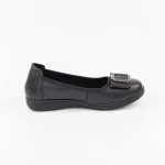 A130 Ballerinas Black Gebildet