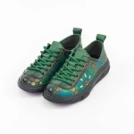 Frauenschuhe jeden Tag 7866 Grün Gebildet