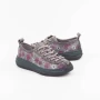 Frauenschuhe jeden Tag 7866 Grau Gebildet