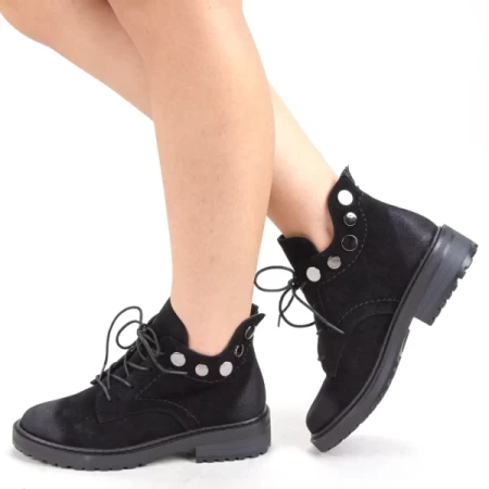 ZP1906A Schwarze Stiefel Mei