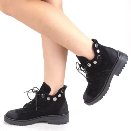 ZP1906A Schwarze Stiefel Mei