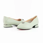 Ballerinas 11-211 Grün Gebildet