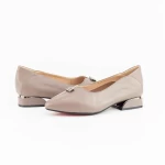 Ballerinas 11-211 Grau Gebildet
