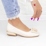 Ballerinas 88321 Creme Gebildet
