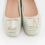 Ballerinas 88321 Grün Gebildet