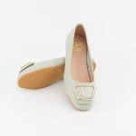 Ballerinas 88321 Grün Gebildet