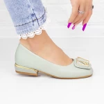Ballerinas 88321 Grün Gebildet