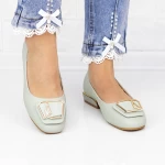 Ballerinas 88321 Grün Gebildet