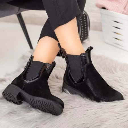 MX103A Schwarze Stiefel Mei