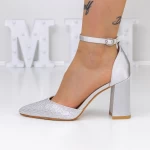 Dicke High Heels 2yxd67 Grau Mei