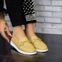 Frauenschuhe jeden Tag 2 km6 gelb Mei