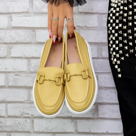 Frauenschuhe jeden Tag 2 km6 gelb Mei