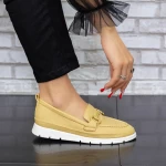 Frauenschuhe jeden Tag 2 km6 gelb Mei