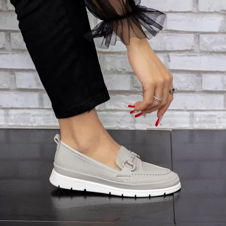Frauenschuhe jeden Tag 2 km6 grau Mei
