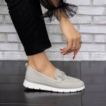 Frauenschuhe jeden Tag 2 km6 grau Mei