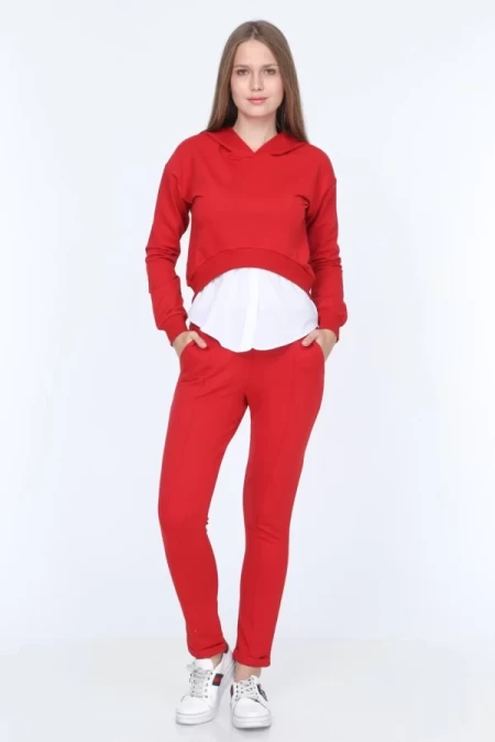 Damenset 8361 Rot ADROM