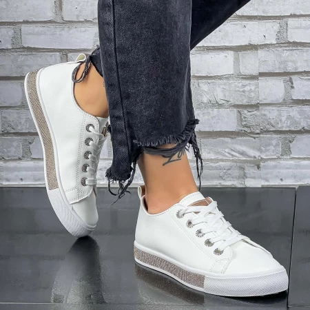 Frauen Sportschuhe 2B18 Champagner | Mei