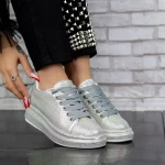 Frauen Sportschuhe 2xj85 Silber Mei