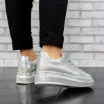 Frauen Sportschuhe 2xj85 Silber Mei