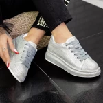Frauen Sportschuhe 2xj85 Silber Mei